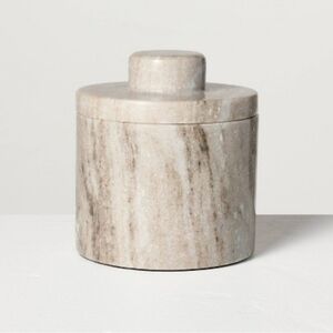 Hearth & Hand With Magnolia Marble Butter Keeper Warm Gray